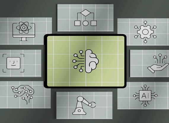 Icons-und-Symbole-erstellen-lassen-570x416px Icons und Symbole werden auf verschiedenen Tablet-Screens präsentiert, wobei jedes Detail klar sichtbar ist und die Vielfalt, Präzision sowie das durchdachte Design der digitalen Illustrationen eindrucksvoll zur Geltung kommt.